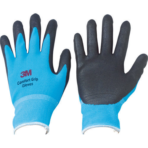 ３Ｍ　一般作業用コンフォートグリップグローブ　ブルー　Ｌサイズ　GLOVE BLU L　1 双