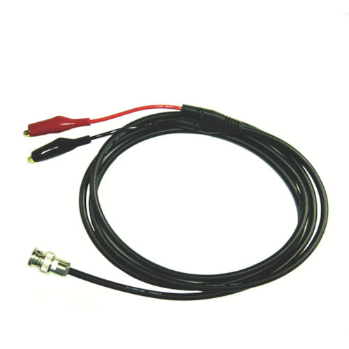 Teishin Electric Coaxial Test Lead 1.5m Shield Clip M⇔BNC Plug CCA-103 1 pc