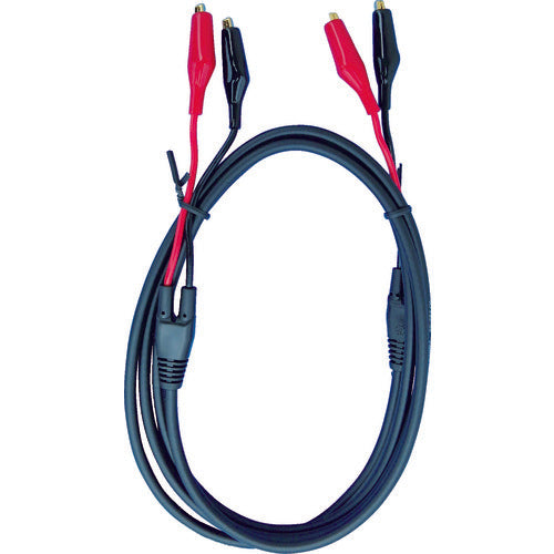 Teishin Electric Coaxial Test Lead 1.5m Shield Clip M (Gold Plated) on Both Ends CCA-105 1 Piece