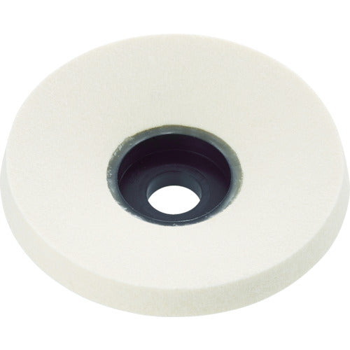 ＴＲＵＳＣＯ　ベベルディスク　フェルト　取付穴径Φ１５　５個入　TBD-10015F　1 箱