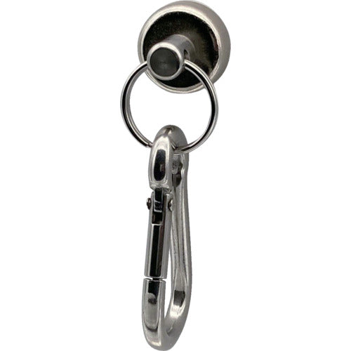 Lactem Strong Magnet Ring Φ20 with Rubber and AK Hook RMAH20 1 pc