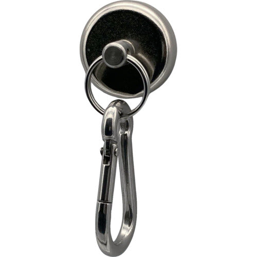 Lactem Strong Magnet Ring Φ32 with Rubber and AK Hook RMAH32 1 pc