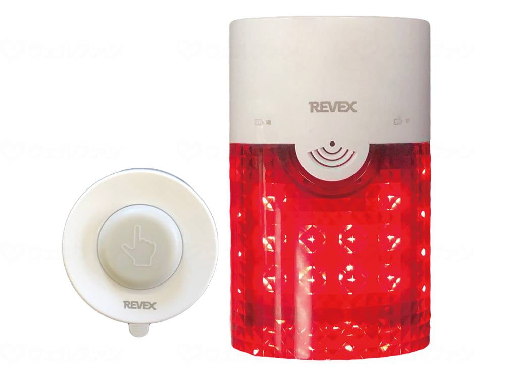 Nakabayashi Co., Ltd., Reebex Division, Waterproof embossed button, Pikaflash chime set