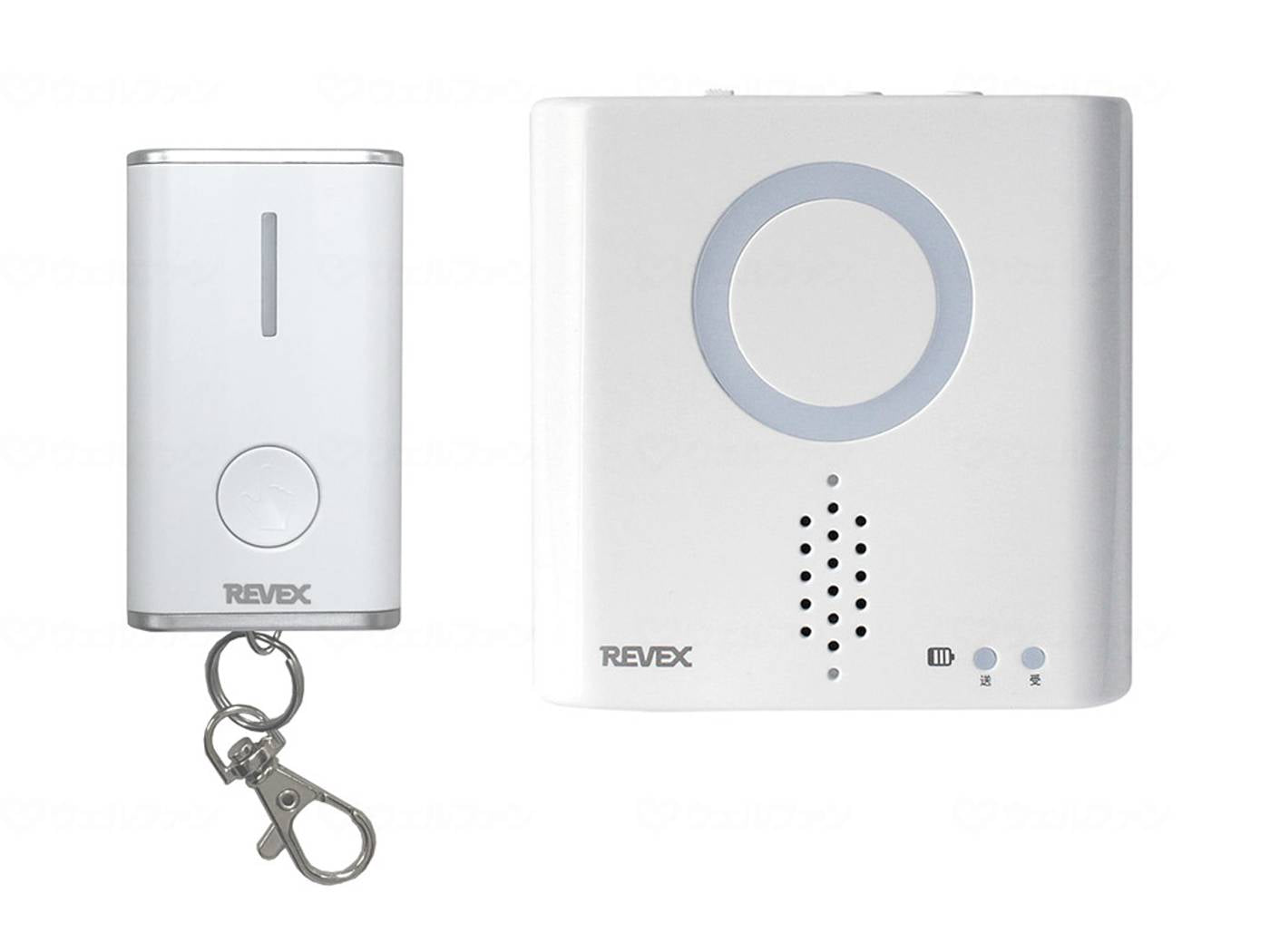 Nakabayashi Co., Ltd., ReeveX Division, Wireless Key Holder, Push Button Call Chime Set