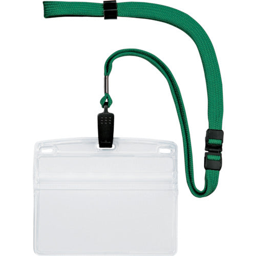 OP 매달아 명찰 특대 사이즈 10장 녹색 NL-21-GN 1봉