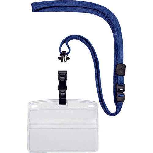 OP Hanging Name Tag, Detachable, Business Card Size, 10 Pieces, Blue, NL-5-BU, 1 Pack