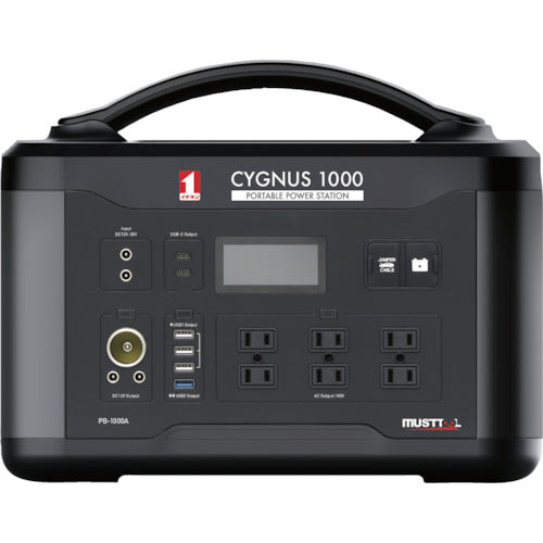 ＭＵＳＴＴＯＯＬ　ポータブル電源　ＣＹＧＮＵＳ１０００　88201　1 台