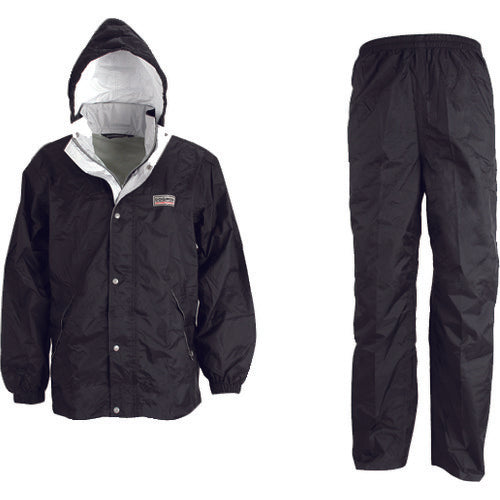 Kajimeiku Entry Rain Suit 2 Black M 7250-91-M 1 unit