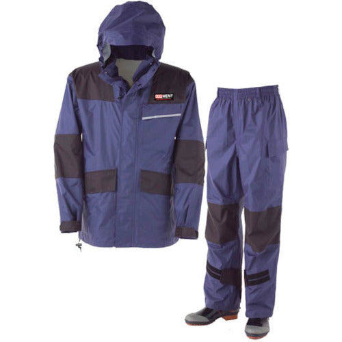 Kajimeiku Work Raincoat Navy M KM001-55-M 1 piece