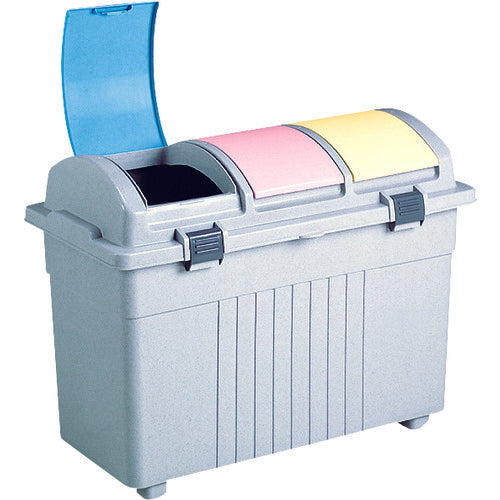 Teramoto Eco 3-Sorting Trash Box (Color) DS-193-100-0 1 pc