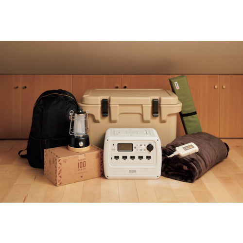 ＩＲＩＳ　１０３４７８　ポータブル電源　７１６Ｗｈ　ホワイト　PS720AA-W　1 台