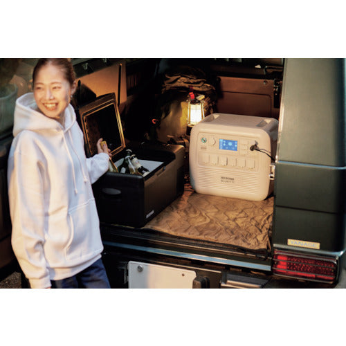 ＩＲＩＳ　１０３４７９　ポータブル電源　２０４８Ｗｈ　ホワイト　PS2000AA-W　1 台