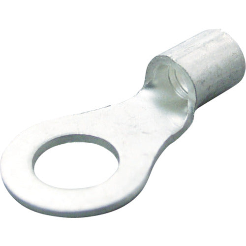 Nichifu bare crimp terminal R type (100P) stranded wire 2.63 to 6.64 outer dimensions 9 R 5.5-5S 1 PK