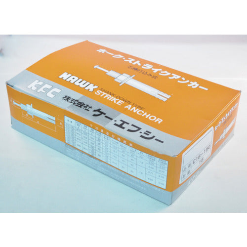 K.F.C. Hawk Strike Anchor C Type Steel M16 Total Length 150 C16-150 15 Pieces