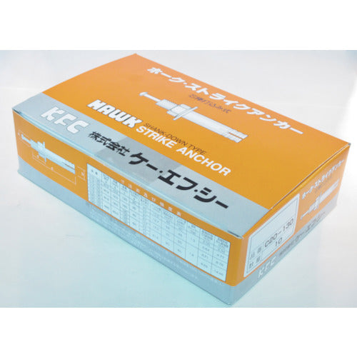 K.F.C. Hawk Strike Anchor C Type Steel M20 Total Length 130 C20-130 10 Pieces