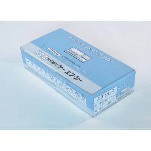 K.F.C. Hawk Head-in Anchor HIF Type Stainless Steel SUS HIF38-30 50 Pieces