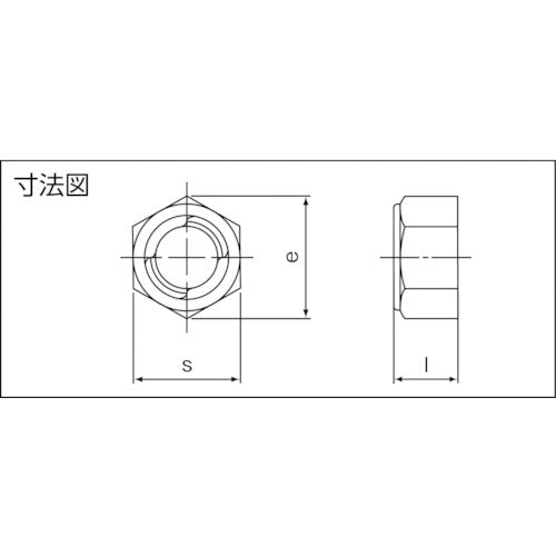 ケー・エフ・シー　ゆるみ止めＫナット（ステンレス）　SUS KN-10　1 箱