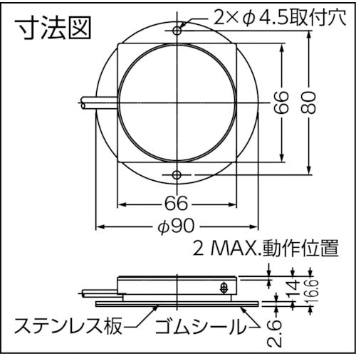 オジデン　フットスイッチブラック　OFL-S-P BK　1 台