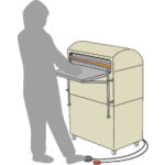 Ojiden Foot Switch Red OFL-V-SP R 1 unit