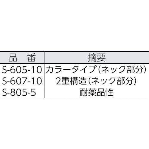 ３Ｍ　バーサフロー［［ＴＭ上］］　交換用フード　Ｓ−６０５−１０　カラータイプ　１０枚／１箱　S-605-10　1 箱