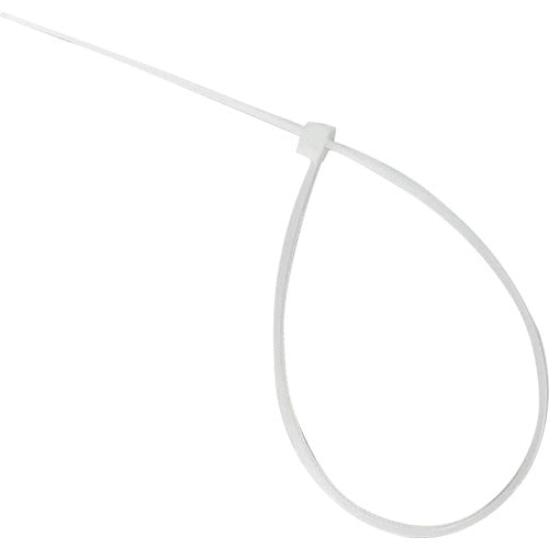 Convex Cable Ties Natural Color CV-350N 100 Pieces CV-350N(100P) 1 Bag