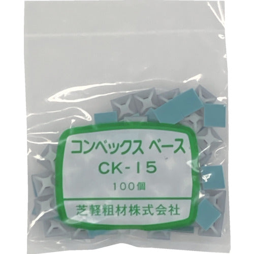 コンベックス　結束バンドベース　ＣＫ−１５　１００本入り　CK-15(100P)　1 袋