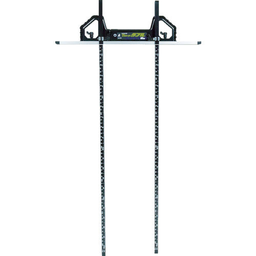 シンワ　丸ノコガイド定規Ｔスライドダブル　６０ｃｍ（併用目盛・突き当て可動式）　73704　1 本