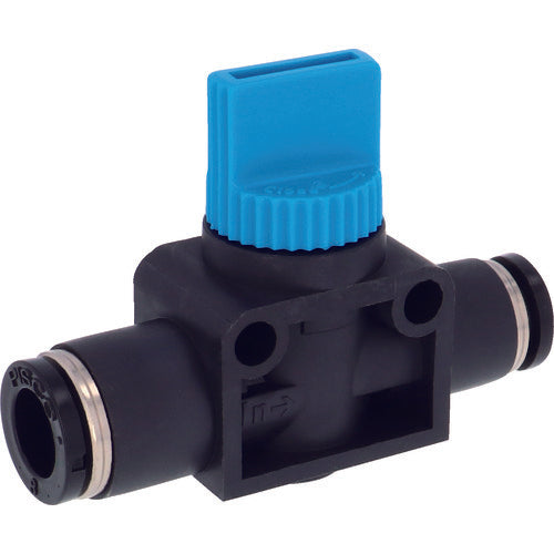 PISCO Hand Valve Union Straight 3-Way Valve Tube 8 Output 6 HV8-6 1 pc