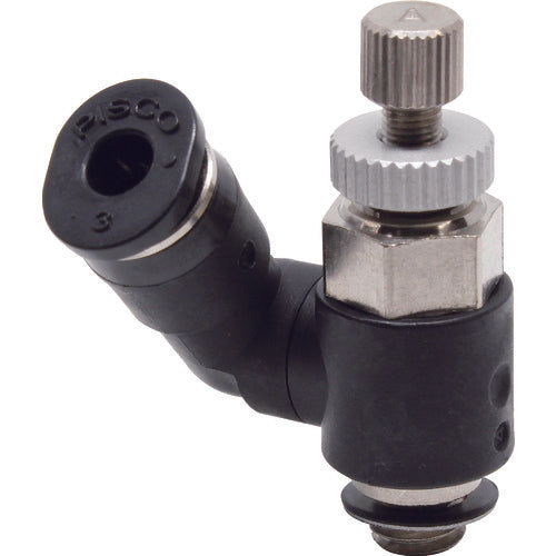 ＰＩＳＣＯ　スピードコントローラ　フリー　メーターアウト制御チューブ３ネジＭ５Ｘ０８　JSS3-M5A　1 個