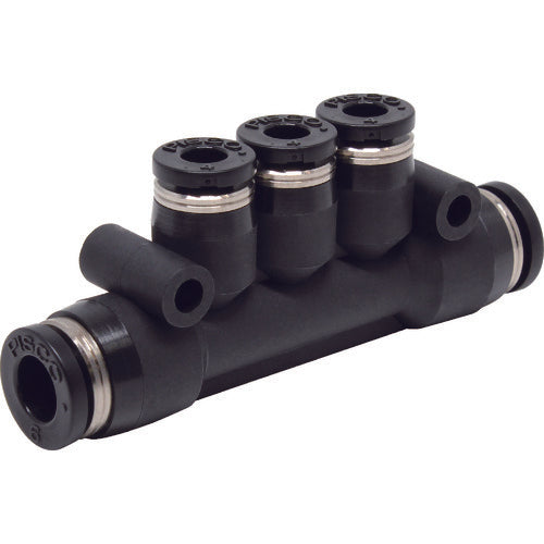 ＰＩＳＣＯ　チューブフィッティング　違径トリプル　PKG6-4　1 個