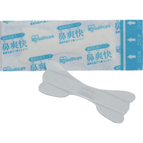 IRIS 527161 Nose dilator tape, transparent (20 sheets) BKT-20T 1 box