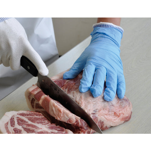 트와론 일회용 장갑 니트릴 극토끼 장갑 L(100장입) 529-L 1 상자