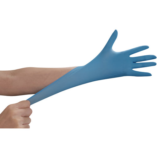 トワロン　使い捨て手袋　ニトリル極うす手袋　Ｍ　（１００枚入）　529-M　1 箱