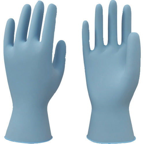 トワロン　使い捨て手袋　ニトリル極うす手袋　Ｓ　（１００枚入）　529-S　1 箱