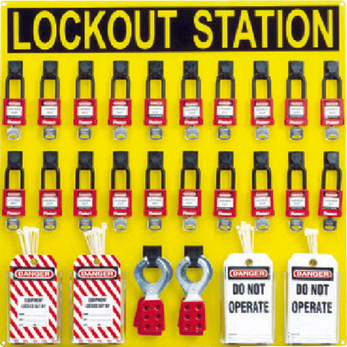 ＰＡＮＤＵＩＴ　ロックアウトステーションキット　２０人用　PSL-20SWCA　1 Ｓ