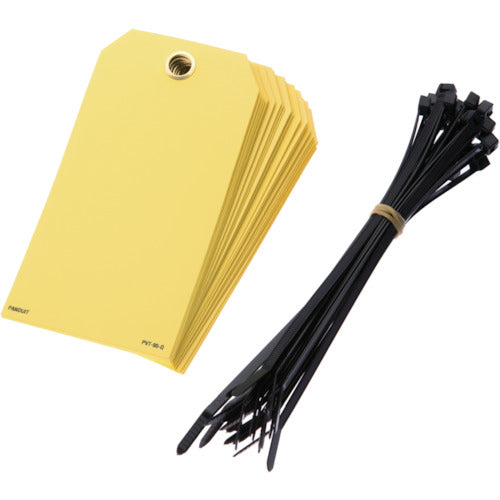 PANDUIT 쓰기용 컬러 태그 황(25장입) PVT-95-Q 1봉
