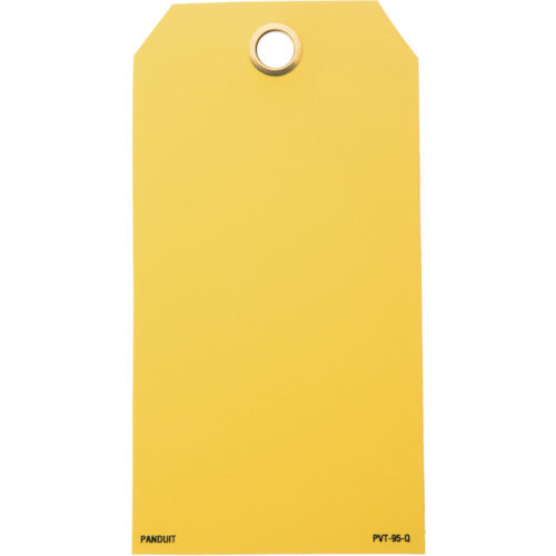 PANDUIT 쓰기용 컬러 태그 황(25장입) PVT-95-Q 1봉