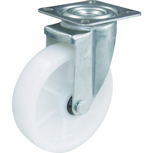 TRUSCO Caster TYS Series Swivel Nylon Wheel 75mm TYSNY-75 1 pc