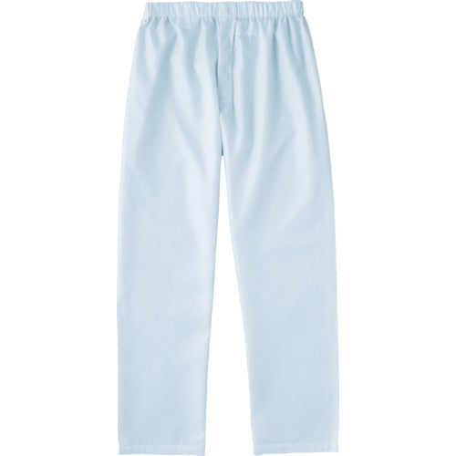 ＴＲＵＳＣＯ　制電糸グリッド仕様パンツ　ホワイト　Ｌ　TCLGP-W-L　1 着