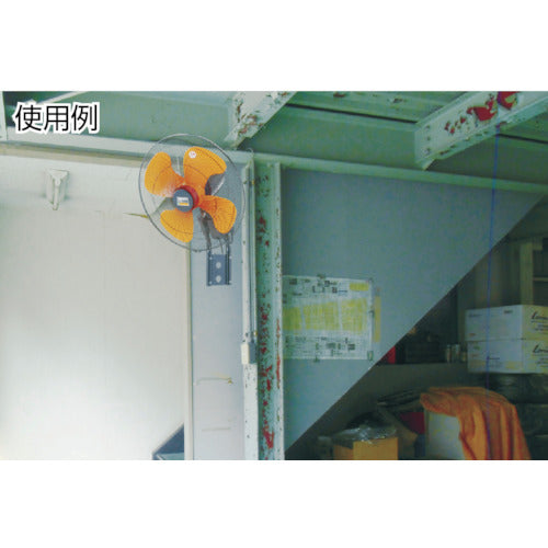 TRUSCO Fully enclosed aluminum blade industrial fan Zephyr wall-mounted type TFZPA-45W 1 unit