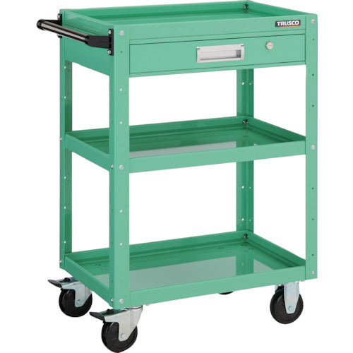 TRUSCCO 툴 왜건 이글 왜건 600X400XH880 인출부 영 그린 EGW-963V-YG 1대