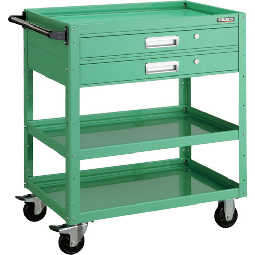TRUSCCO 툴 왜건 이글 왜건 750X500XH880 인출부 영 그린 EGW-973V2-YG 1대