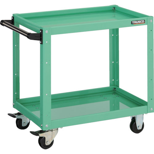 TRUSCO Tool Wagon Eagle Wagon 600X400XH600 2 Tiers Young Green EGW-662-YG 1 Unit