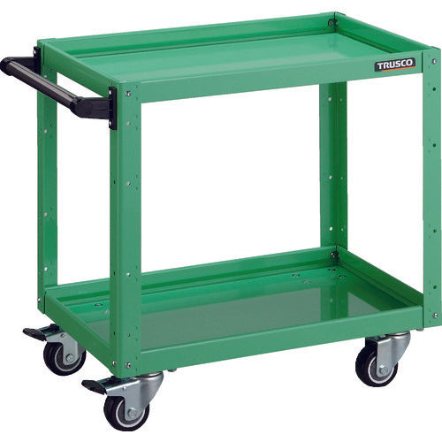 TRUSCO Tool Wagon Eagle Wagon 600 x 400 x H600 Urethane 4-Wheel Swivel Young Green EGW-662UJ-YG 1 Unit