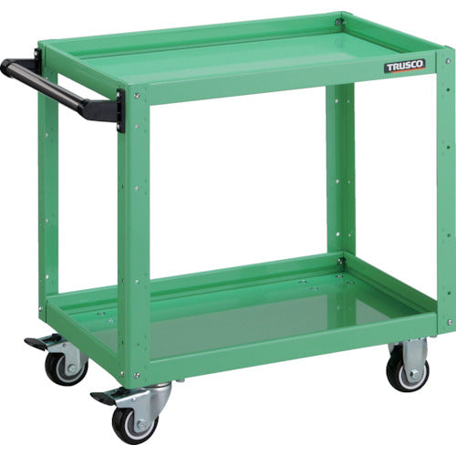 TRUSCO Tool Wagon Eagle Wagon 600X400XH600 Urethane Wheels Young Green EGW-662U-YG 1 Unit