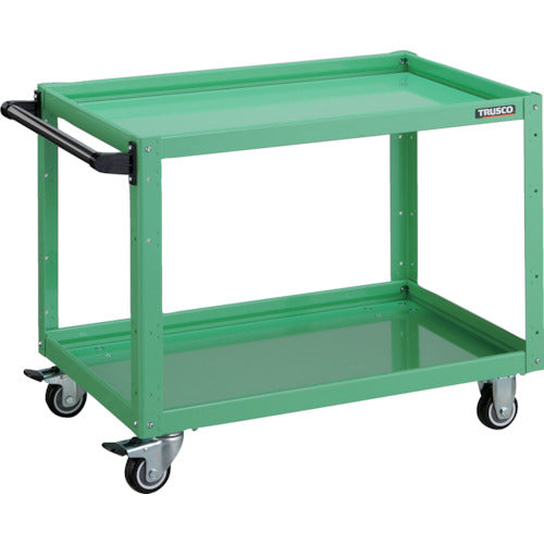 TRUSCO Tool Wagon Eagle Wagon 750X500XH600 Urethane Wheels Young Green EGW-672U-YG 1 Unit