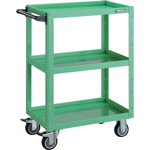 TRUSCO Tool Wagon Eagle Wagon 600X400XH880 Urethane Wheels Young Green EGW-963U-YG 1 Unit