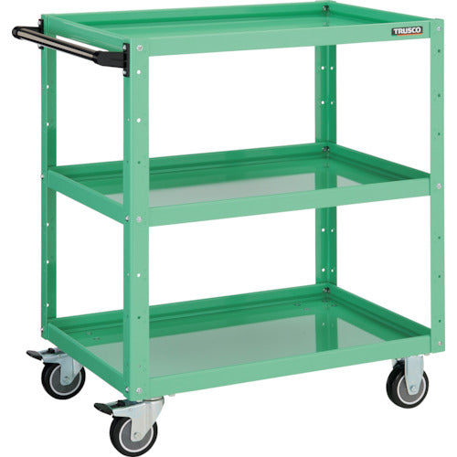 TRUSCO 툴 왜건 이글 왜건 750X500XH880 우레탄 바퀴 영 그린 EGW-973U-YG 1대