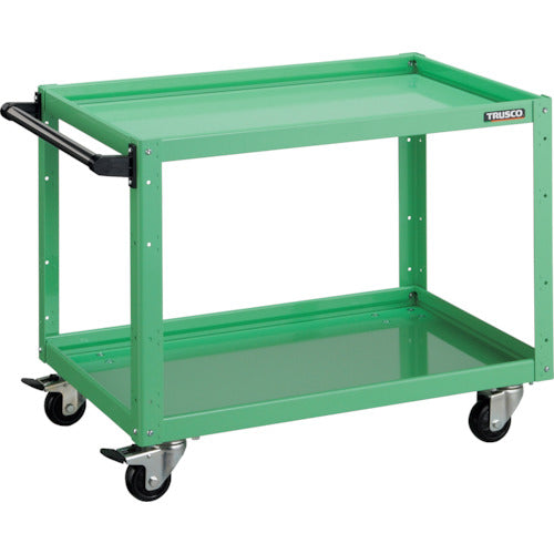 TRUSCO Tool Wagon Eagle Wagon 750X500 4-Wheel Swivel Young Green EGW-672J-YG 1 Unit
