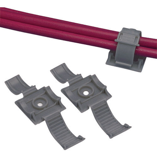 PANDUIT Fixture Clincher M3 Screw Fixing Telephone Gray (25 Pieces) ARC.68-S6-Q14 1 Bag